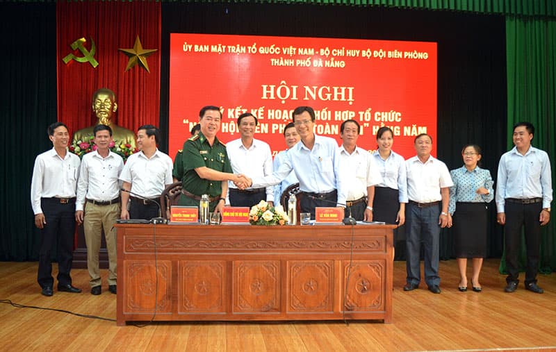 Ký kết kế hoạch phối hợp tổ chức “Ngày hội Biên phòng toàn dân”