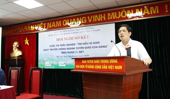 Sơ kết Cuộc thi trắc nghiệm “Tìm hiểu 90 năm Ngày truyền thống ngành Tuyên giáo của Đảng”
