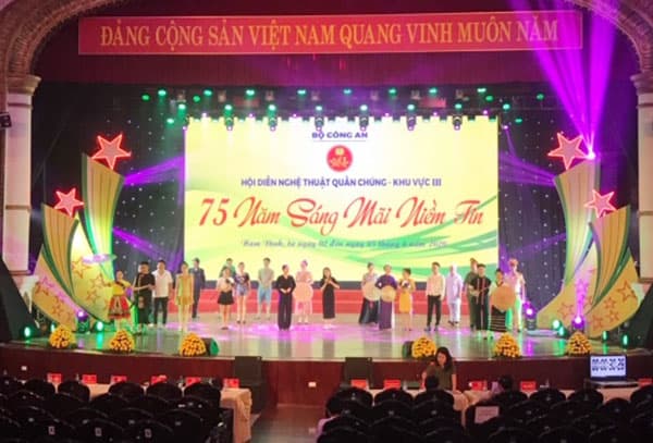 Gần 500 cán bộ, chiến sĩ tham gia Hội diễn nghệ thuật quần chúng Công an nhân dân lần thứ XI