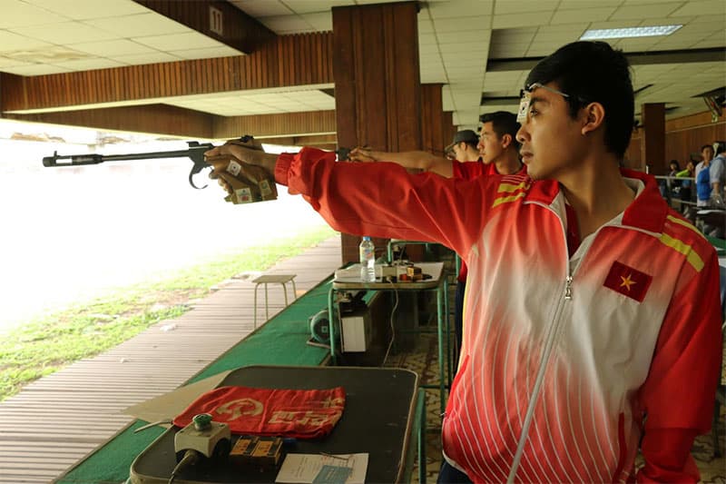 Gian nan giữ “lửa nghề” môn bắn súng