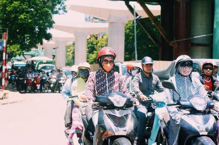 Các khu vực ngày nắng nóng, chiều tối và đêm có mưa dông