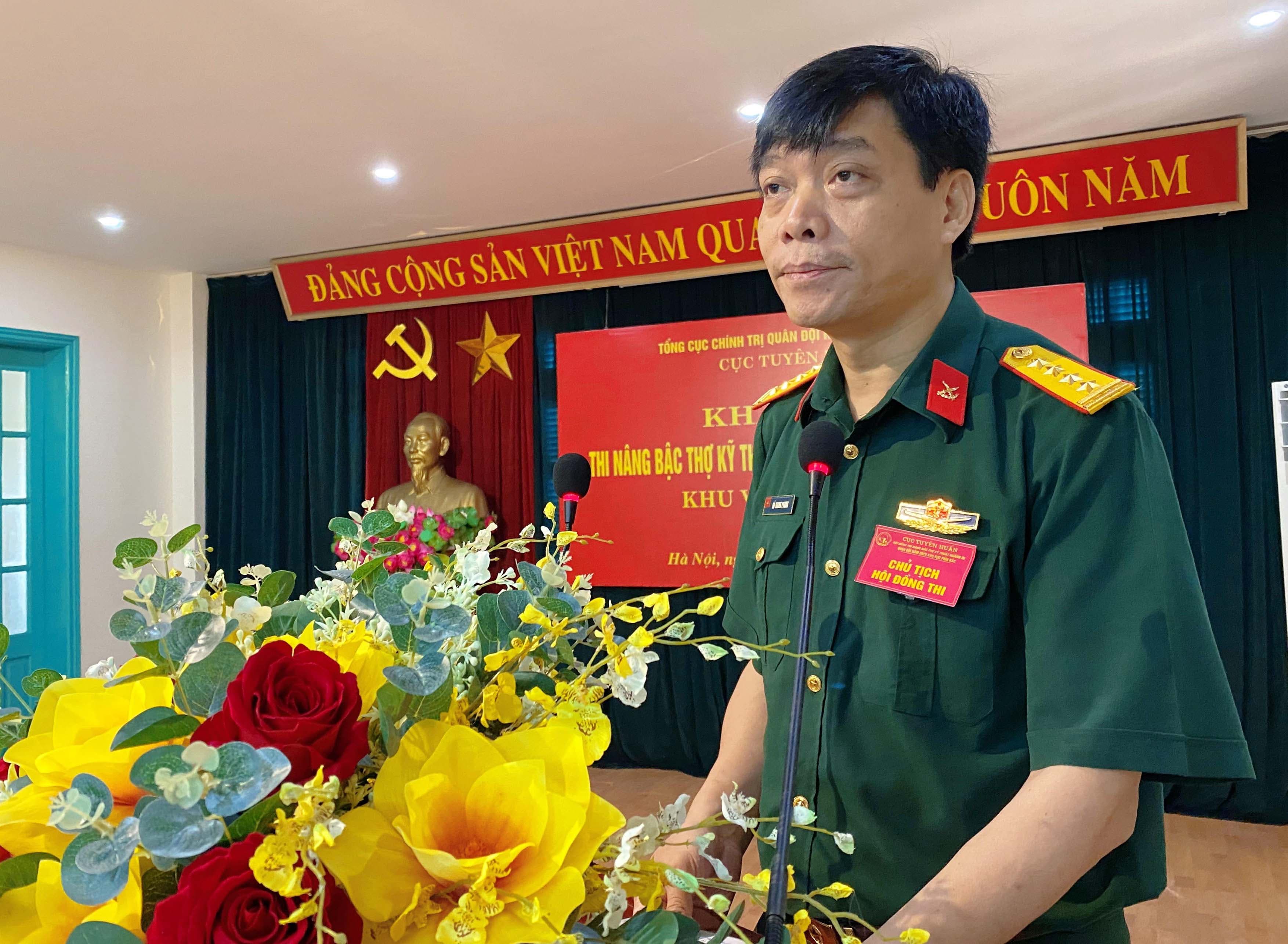 Kỳ thi nâng bậc thợ kỹ thuật ngành in Quân đội năm 2020 khu vực phía Bắc