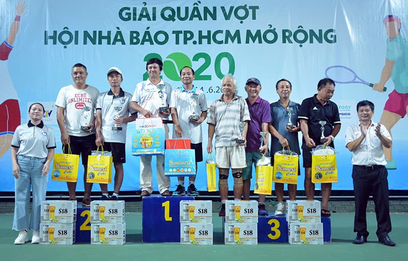 Hấp dẫn Giải Quần vợt Hội Nhà báo TP Hồ Chí Minh mở rộng năm 2020