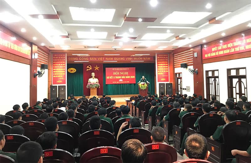 Tập trung tháo gỡ khó khăn, đẩy mạnh sản xuất kinh doanh, xây dựng binh đoàn ngày càng phát triển
