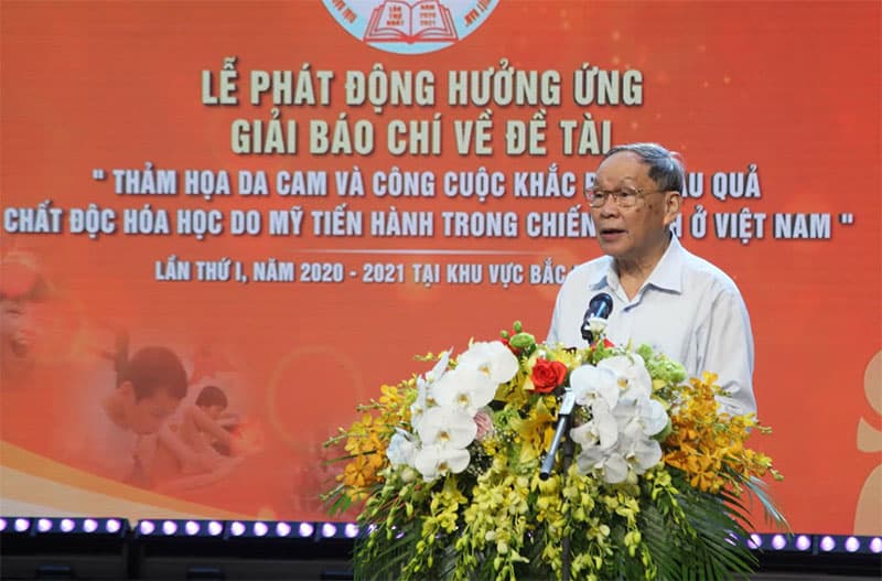 Phát động hưởng ứng Giải báo chí về đề tài da cam