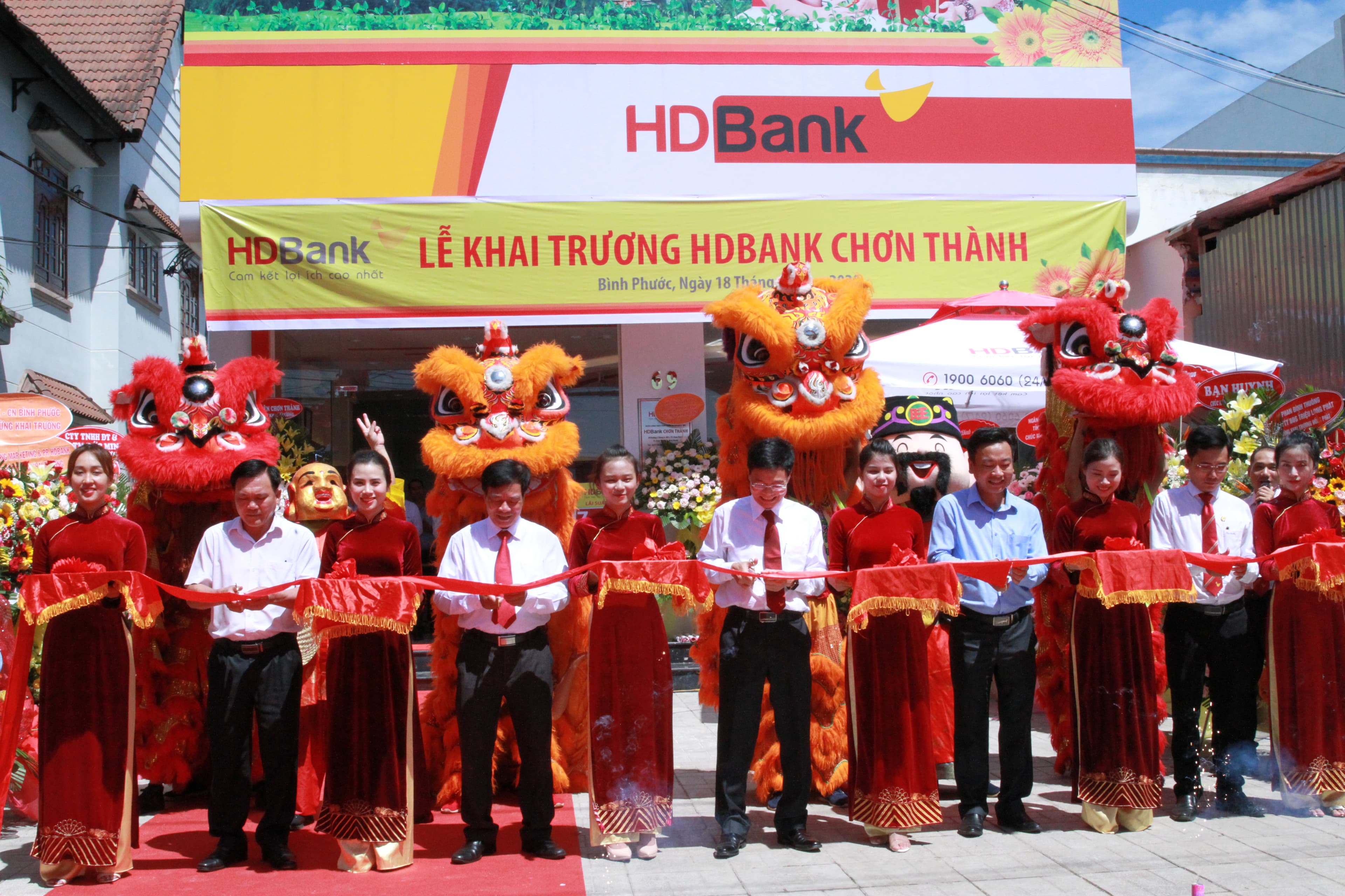 Khai trương HDBank Chơn Thành tại Bình Phước