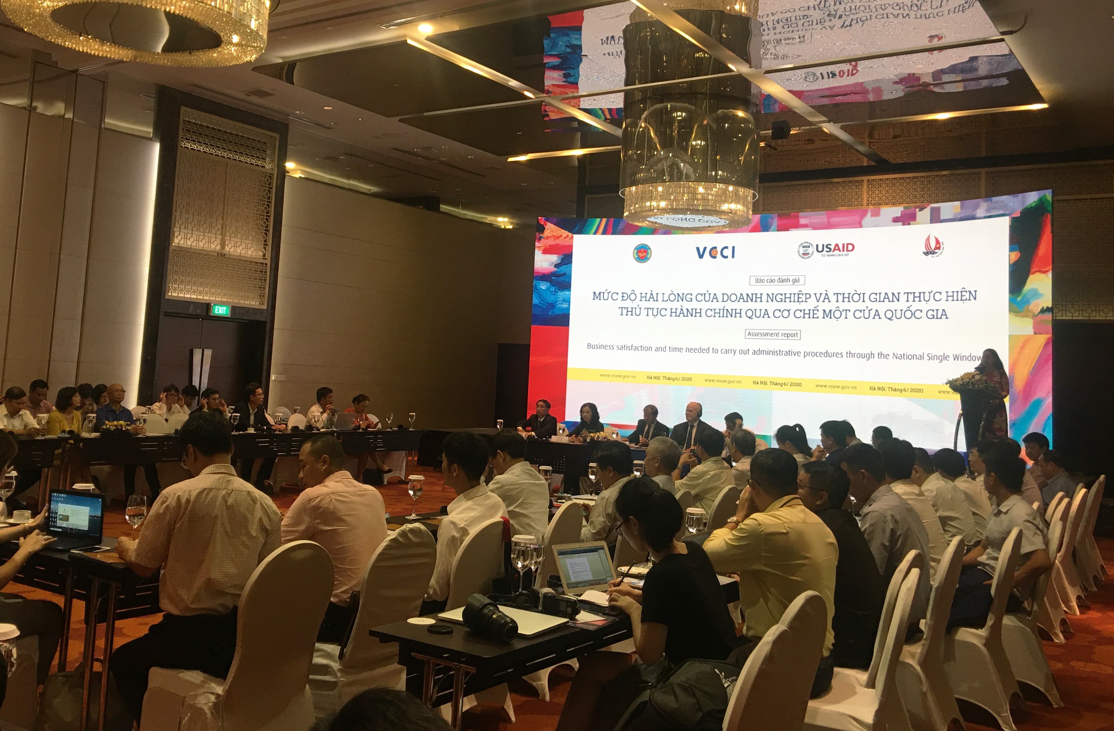 Đánh giá mức độ hài lòng của doanh nghiệp trong thực hiện thủ tục hành chính