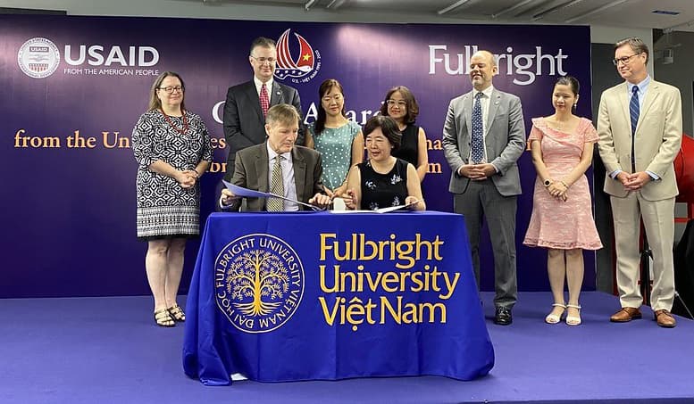 Cơ quan phát triển quốc tế Hoa Kỳ tài trợ 4,65 triệu USD cho Đại học Fulbright Việt Nam