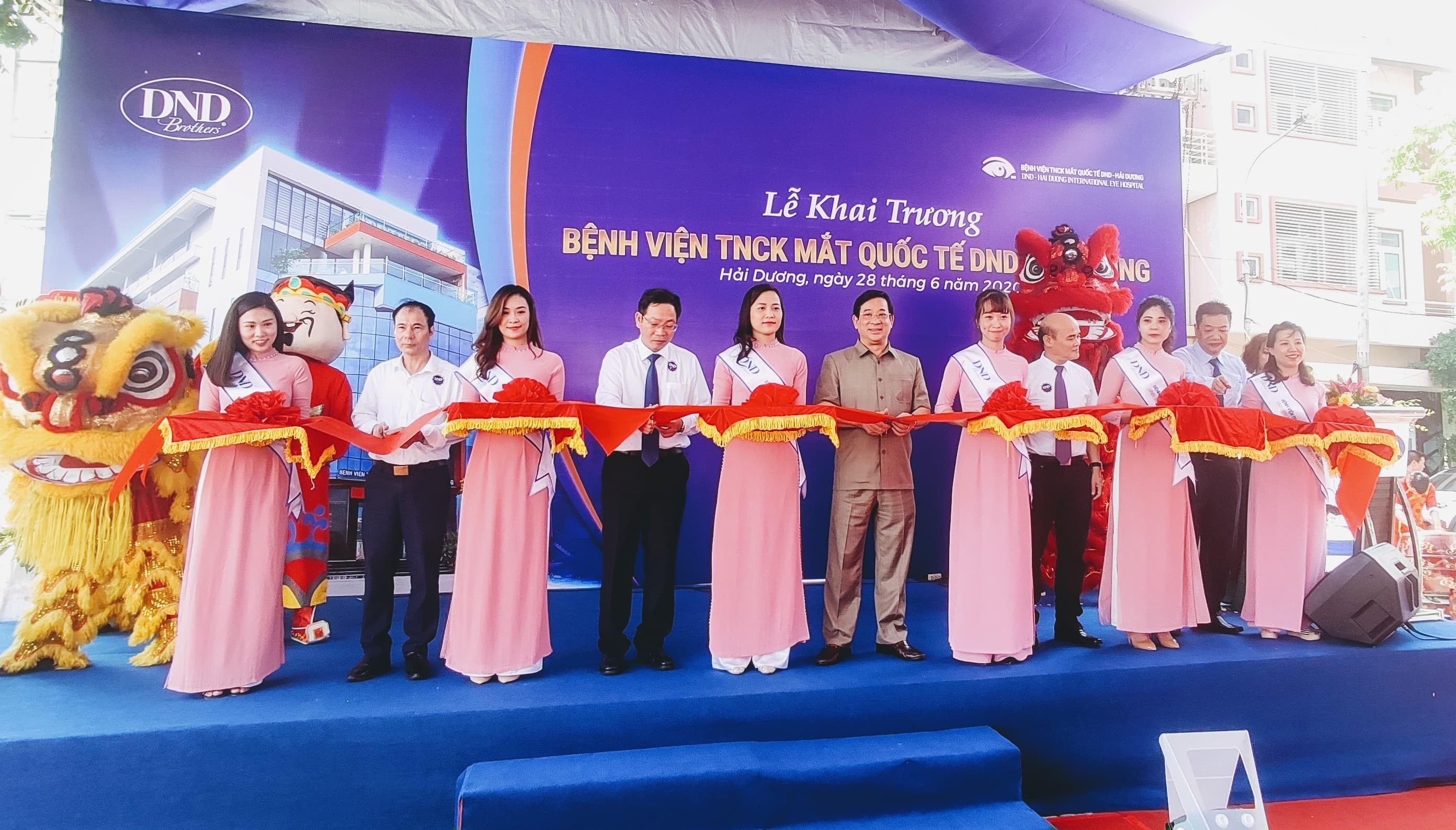 Khai trương bệnh viện chuyên khoa Mắt theo quy chuẩn Quốc tế tại Hải Dương