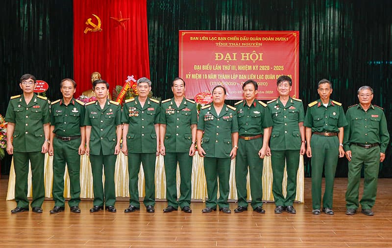 Ban liên lạc bạn chiến đấu Quân đoàn 26 (Quân khu 1) tổ chức Đại hội đại biểu lần thứ III, nhiệm kỳ 2020-2025