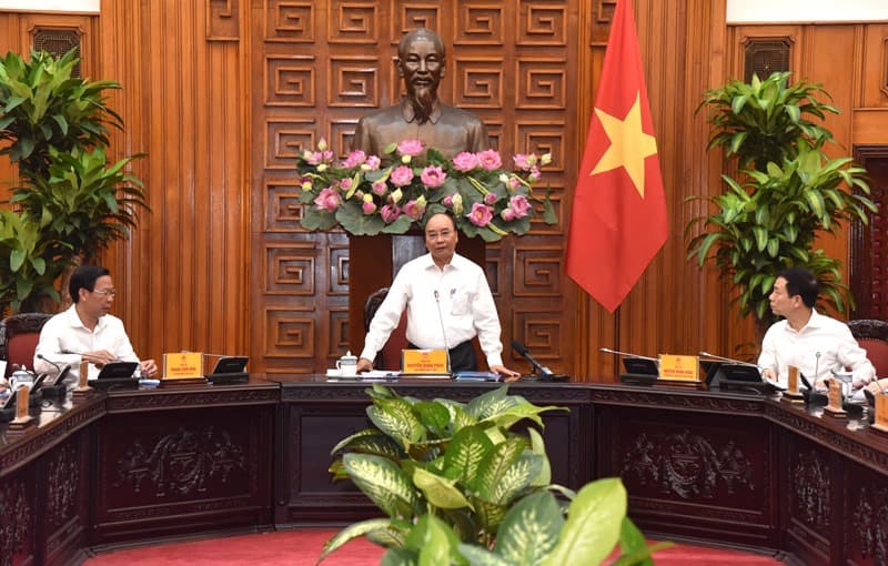 Thủ tướng làm việc với lãnh đạo tỉnh Bến Tre