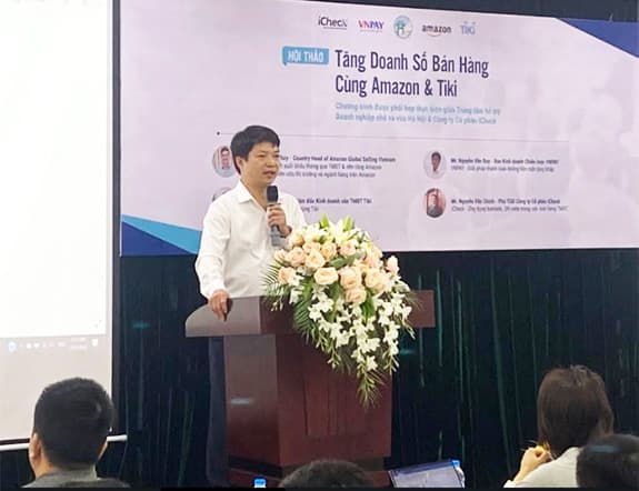 Hội thảo “Tăng doanh số bán hàng cùng Amazon, Tiki”