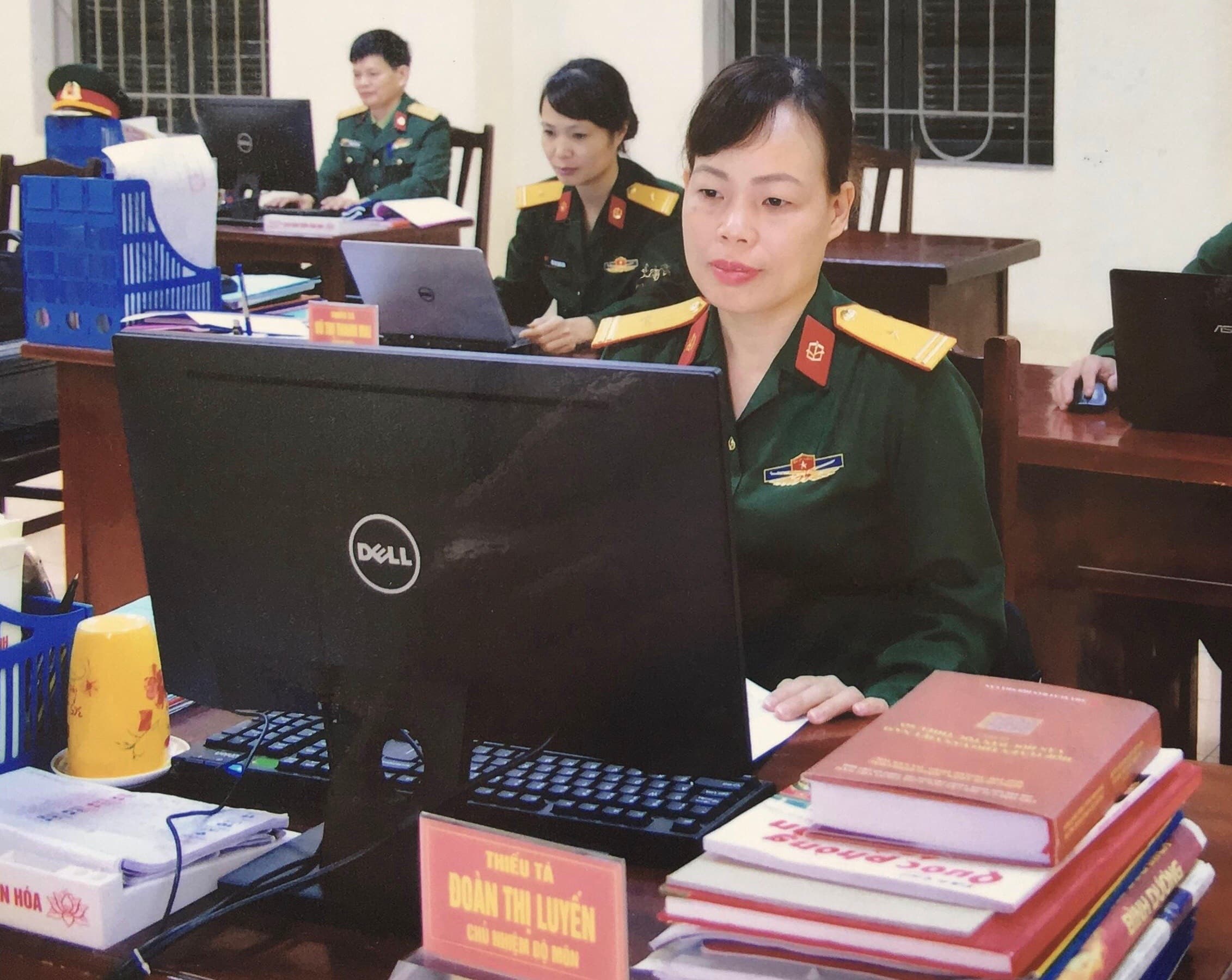 Nữ giảng viên tâm huyết với nghề