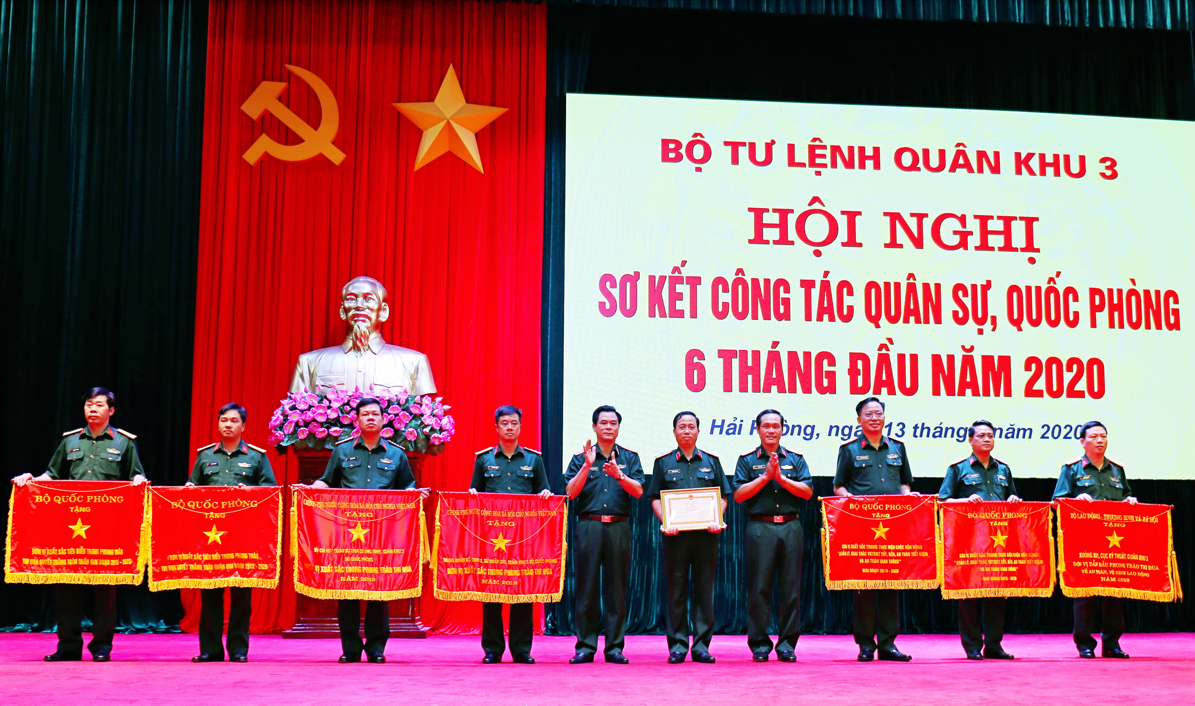 Quân khu 3 sơ kết công tác quân sự, quốc phòng 6 tháng đầu năm