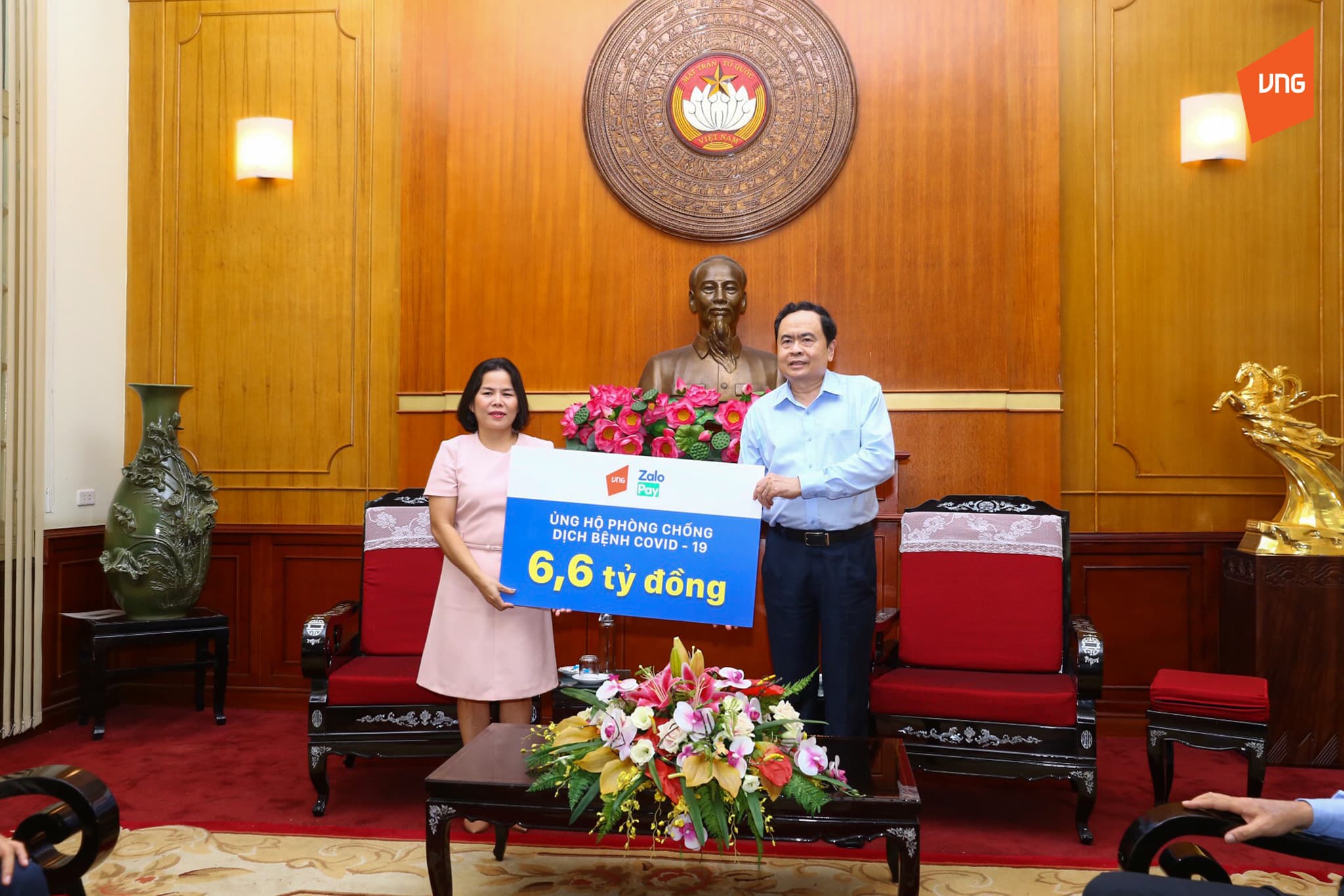 ZaloPay trao tặng hơn 8,2 tỷ đồng ủng hộ phòng, chống dịch Covid-19