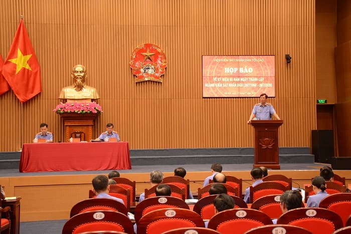 Lễ kỷ niệm 60 năm Ngày thành lập ngành Kiểm sát nhân dân sẽ được tổ chức vào ngày 24-7