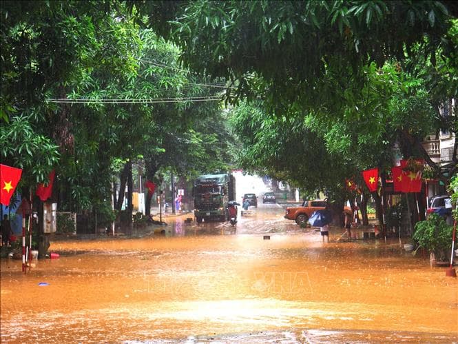 Mưa lớn gây thiệt hại nặng tại Hà Giang