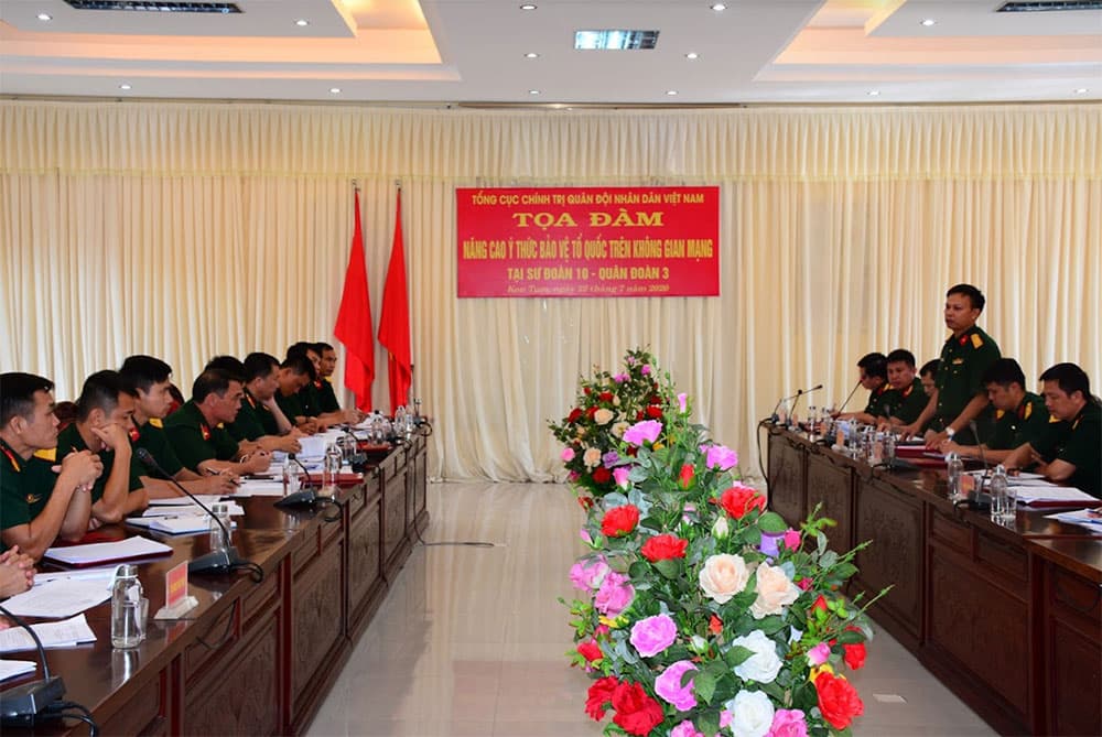 Tọa đàm nâng cao ý thức bảo vệ Tổ quốc trên không gian mạng