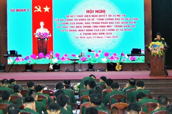 Tăng cường bảo vệ nền tảng tư tưởng của Đảng, đấu tranh phản bác các quan điểm sai trái, thù địch