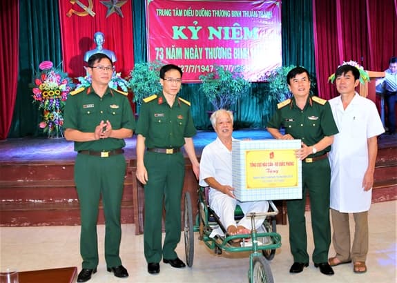 Tổng cục Hậu cần tích cực chăm lo người có công