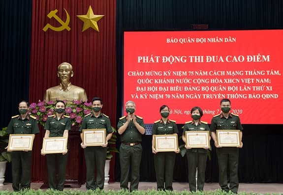 Báo Quân đội nhân dân phát động đợt thi đua cao điểm
