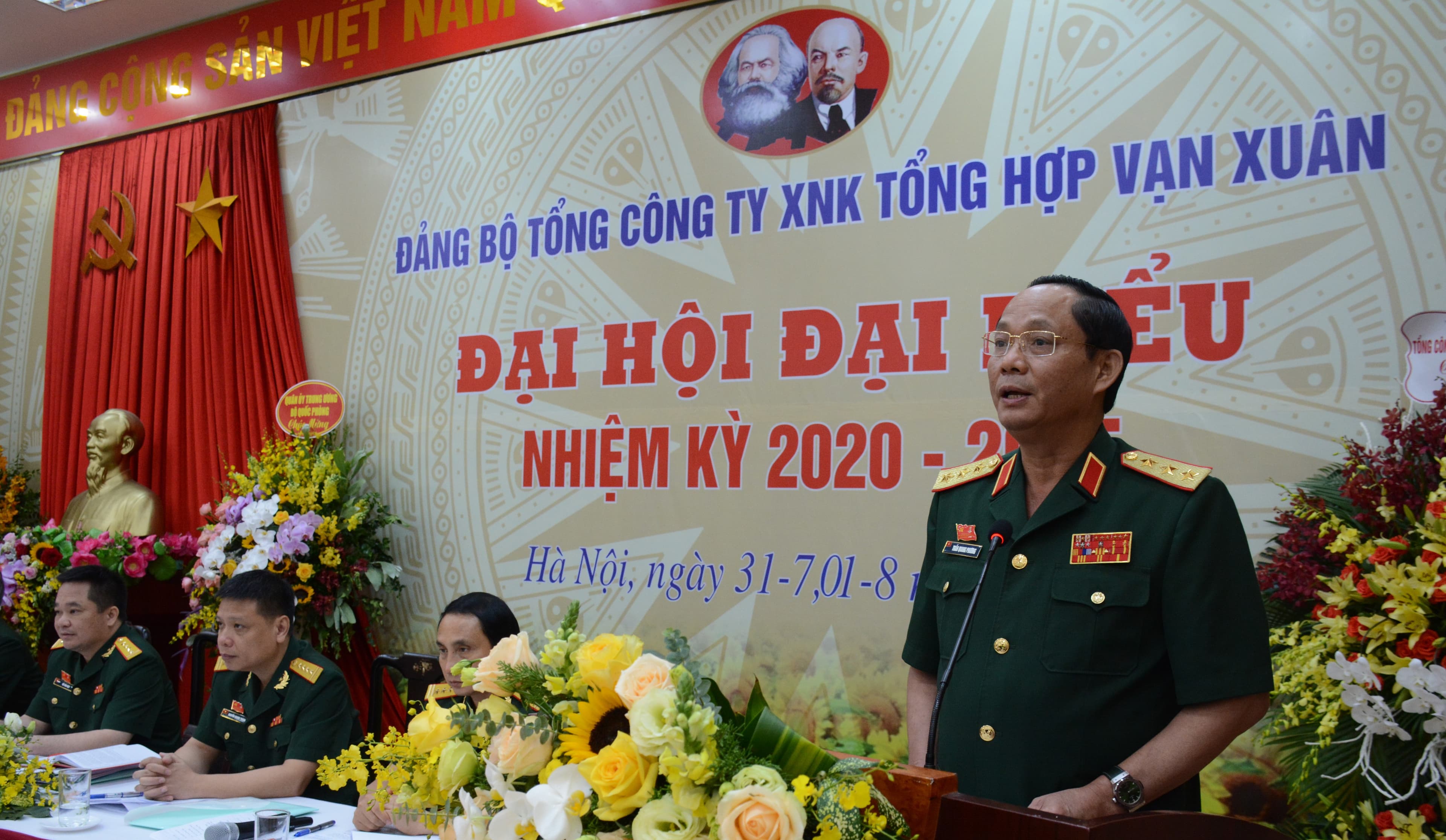 Đại hội đại biểu Đảng bộ Tổng công ty Xuất nhập khẩu Tổng hợp Vạn Xuân, nhiệm kỳ 2020-2025