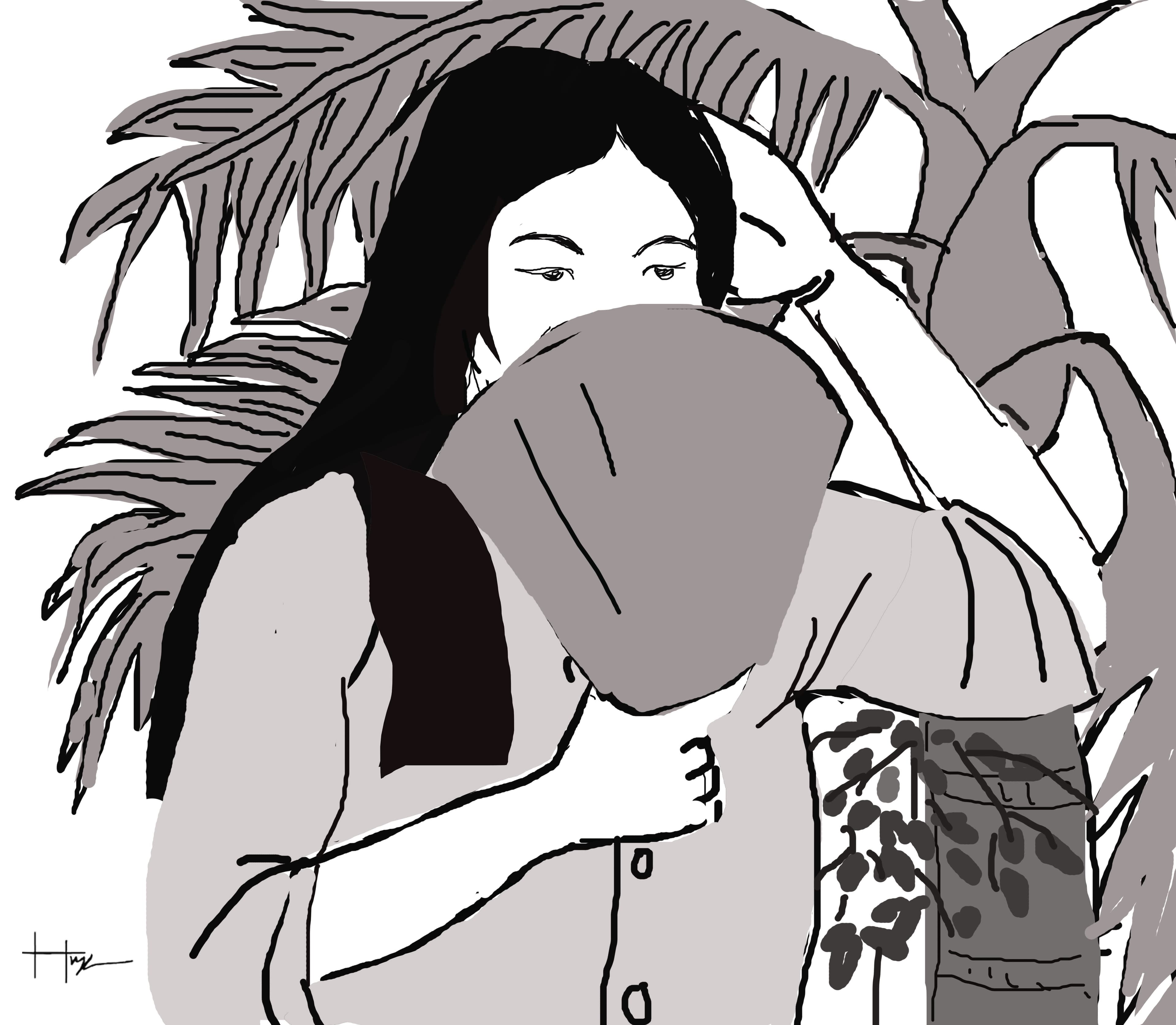 Chiếc quạt mo cau của mẹ