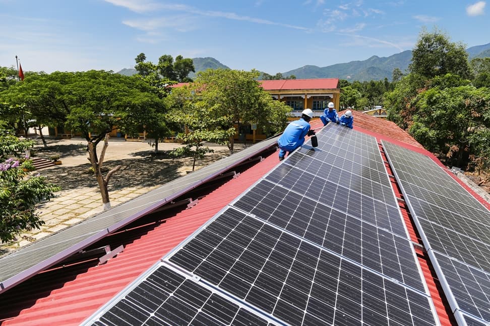 8.732 dự án điện mặt trời mái nhà đấu nối vào lưới điện tại miền Trung-Tây Nguyên