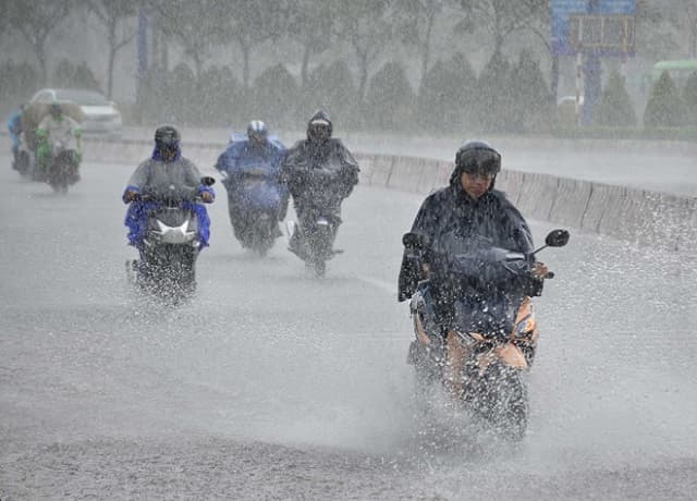 Từ chiều tối 12-8, Bắc Bộ bắt đầu đợt mưa lớn diện rộng