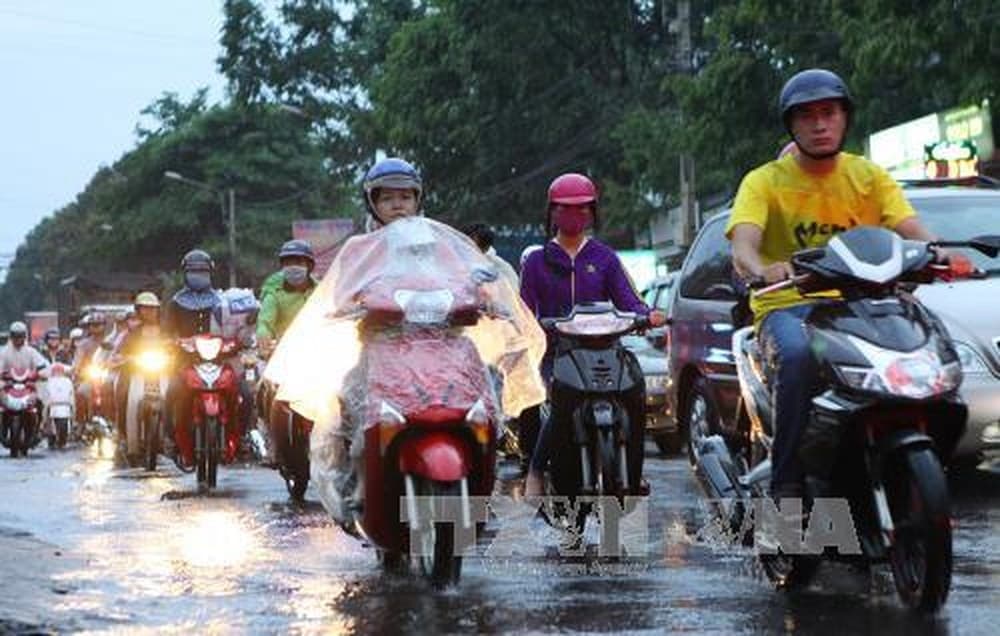 Khu vực Bắc Bộ, Tây Nguyên và Nam Bộ mưa to