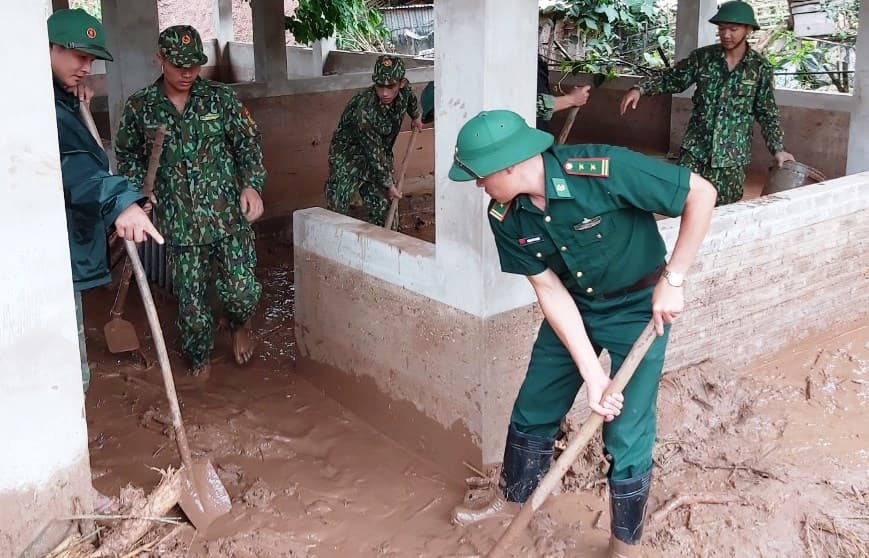 Khẩn trương khắc phục lũ ống, lũ quét ở Nậm Pồ