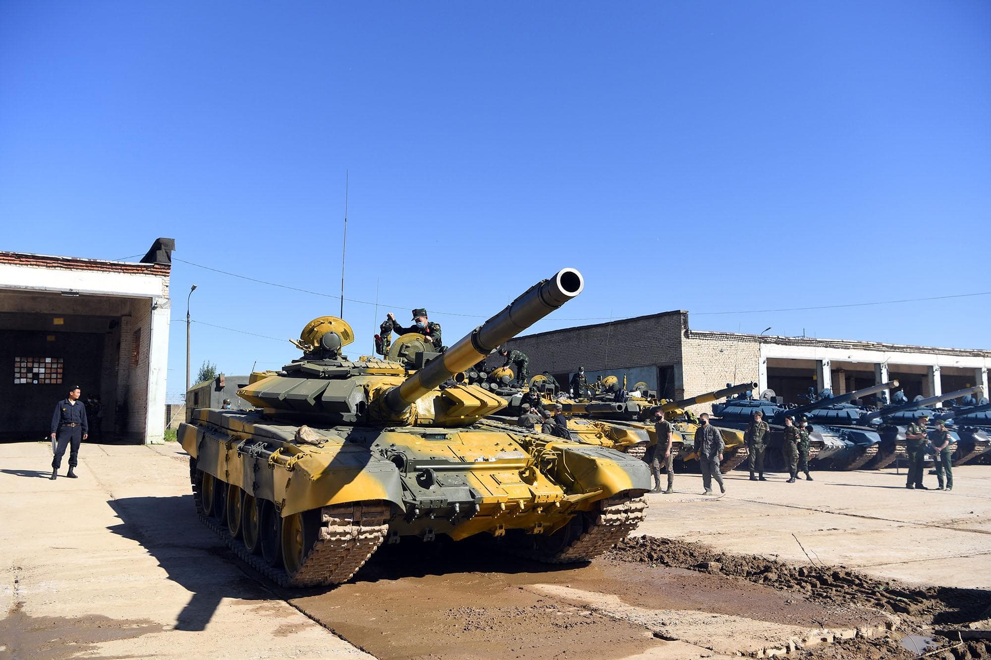 "Chiến mã" T-72B3 của đội tuyển Xe tăng Quân đội nhân dân Việt Nam sẵn sàng xung trận