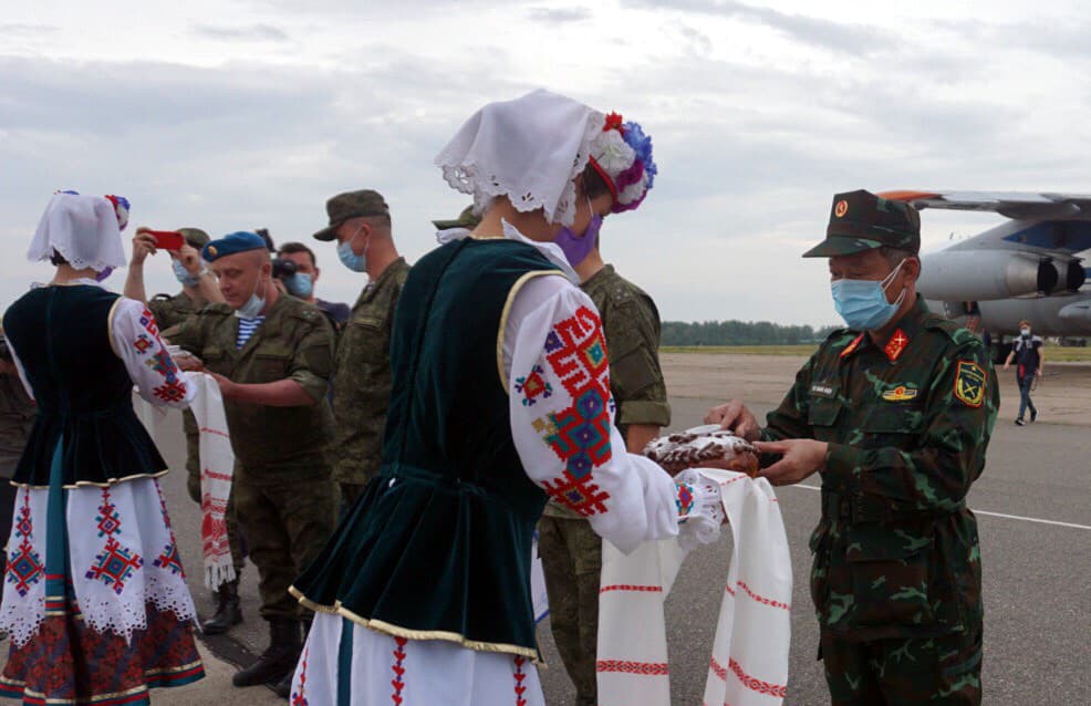 Đội tuyển Bắn tỉa Quân đội nhân dân Việt Nam tại thao trường Brest, Belarus