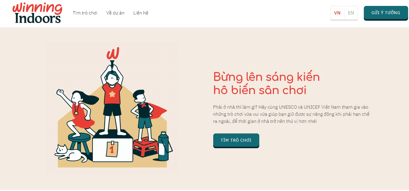 Chiến dịch dành cho trẻ em và gia đình trong thời gian chống dịch Covid-19
