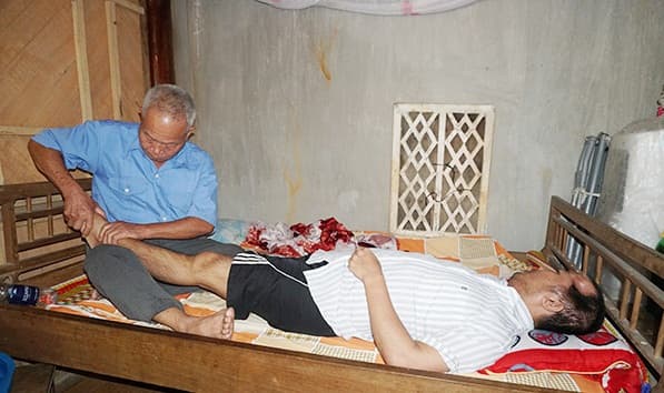 Gia đình bệnh binh Trần Văn Sơn mong nhận được giúp đỡ