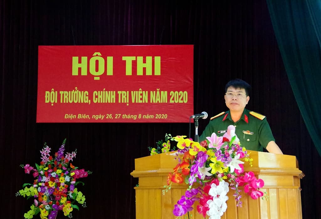 Đoàn Kinh tế - Quốc phòng 379 khai mạc Hội thi Đội trưởng, chính trị viên năm 2020