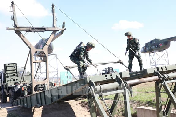 Đội tuyển Công binh Quân đội nhân dân Việt Nam dồn trí và lực cho trận đấu quan trọng