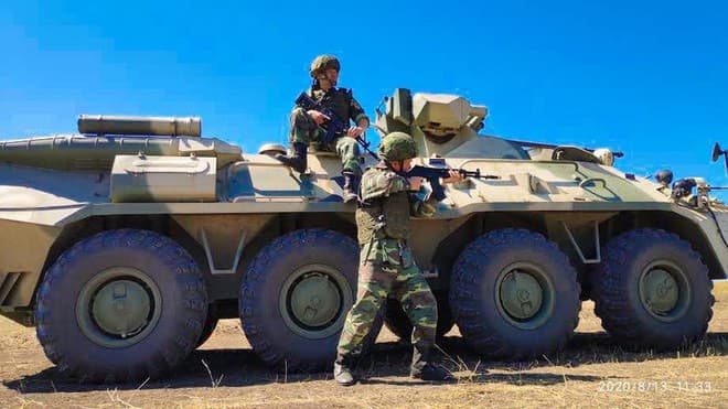 Xe bọc thép BTR-82A trong cuộc thi "Bầu trời quang đãng" có gì đặc biệt?