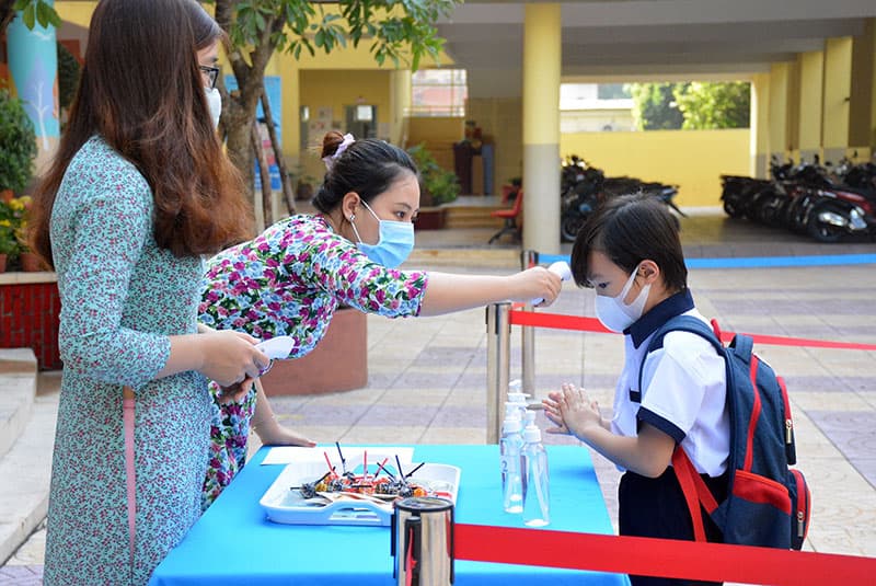 Hơn 1,7 triệu học sinh Thành phố Hồ Chí Minh tựu trường bước vào năm học 2020-2021