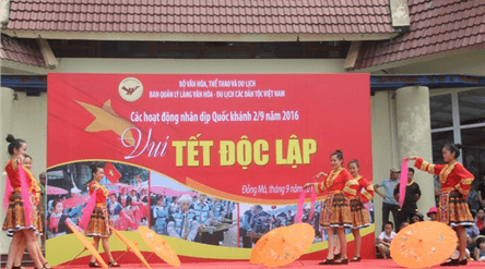 Nhiều hoạt động “Vui Tết độc lập” tại Làng Văn hóa - Du lịch các dân tộc Việt Nam