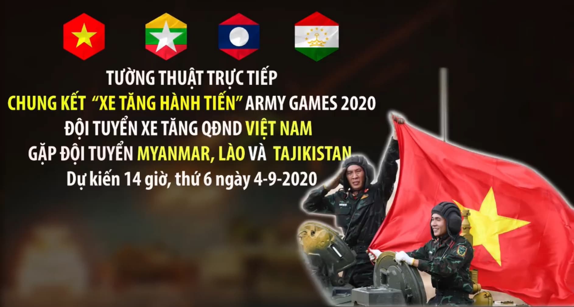 TƯỜNG THUẬT TRỰC TIẾP: Chung kết "Xe tăng hành tiến" Army Games 2020