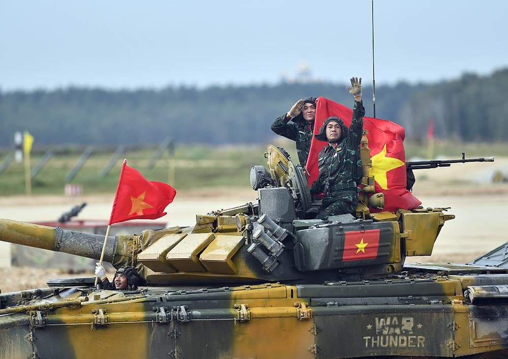 Xe tăng “rinh” Huy chương Vàng