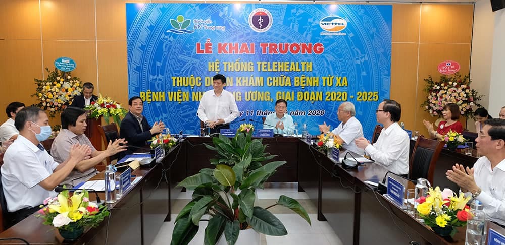 Bệnh viện Nhi Trung ương khai trương hệ thống hỗ trợ tư vấn khám, chữa bệnh từ xa