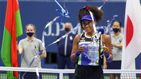 Vô địch US Open 2020, Naomi Osaka thiết lập kỷ lục