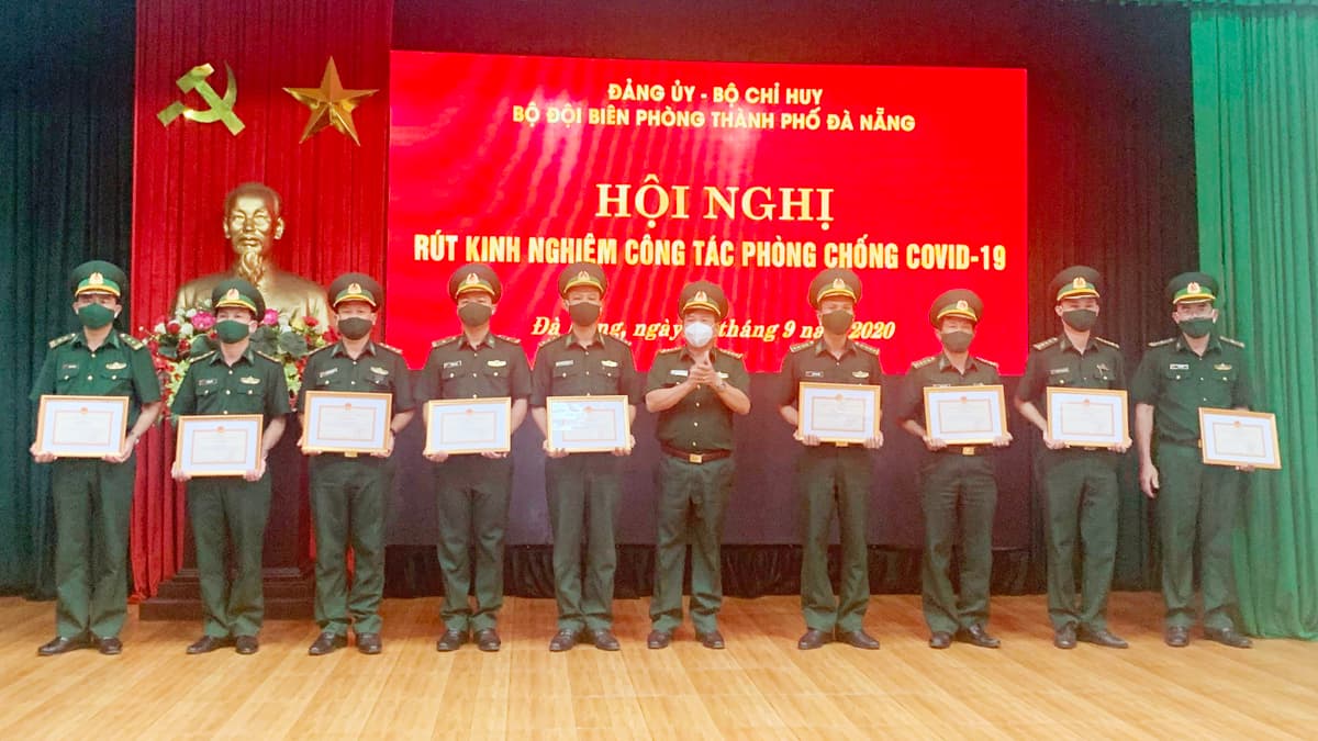 BĐBP Đà Nẵng rút kinh nghiệm công tác phòng, chống dịch Covid-19