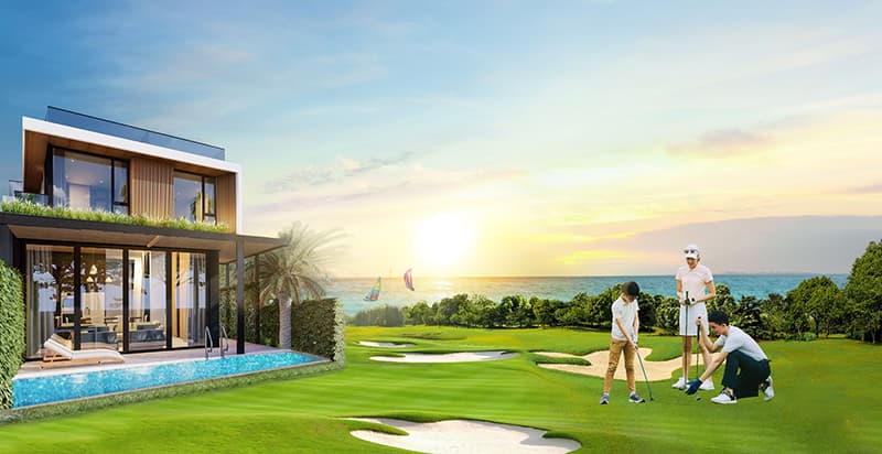 Khám phá dòng biệt thự nằm giữa lòng sân golf độc quyền PGA