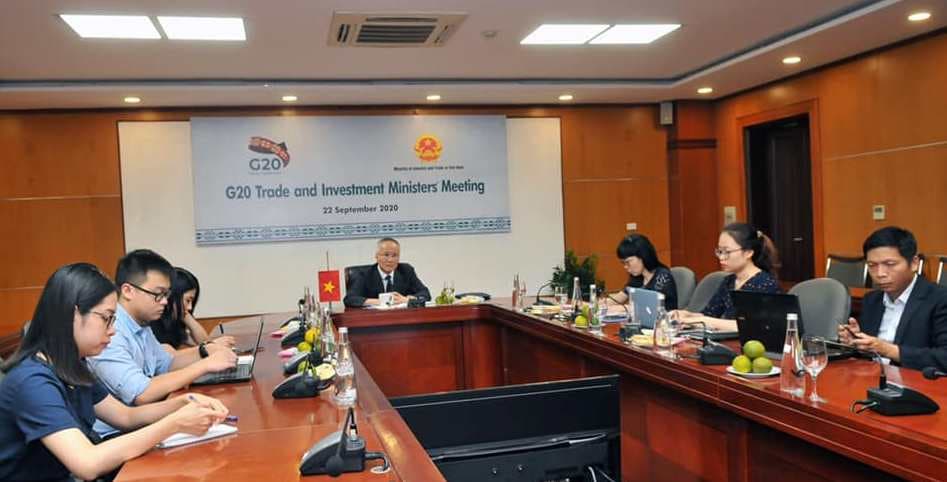 Các Bộ trưởng G20 nhất trí tiếp tục hợp tác nhằm phục hồi thương mại và đầu tư quốc tế