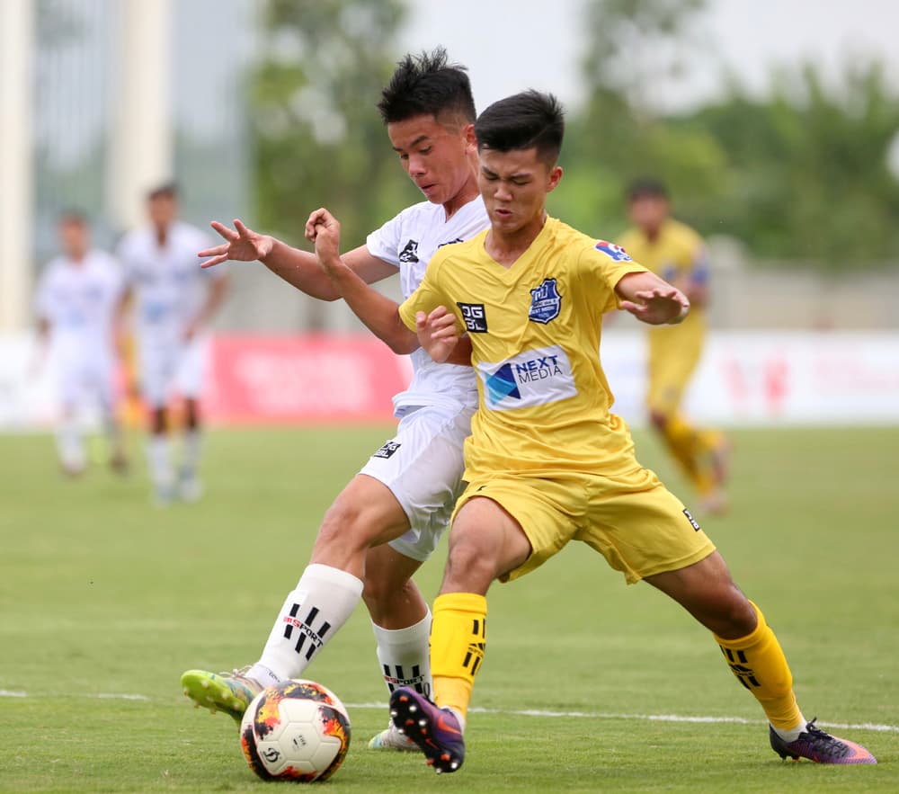 U17 Sông Lam Nghệ An không tạo nên bất ngờ trước đội bóng mạnh U17 Nutifood