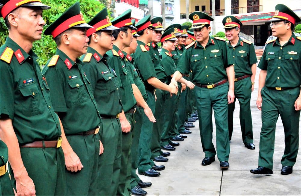 Thượng tướng Bế Xuân Trường kiểm tra Nhà máy Z173