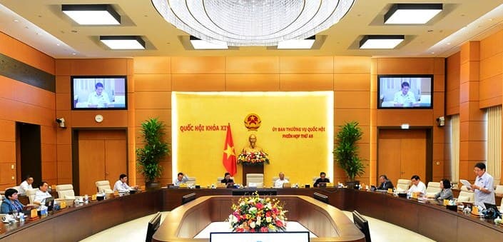 Công bố các nghị quyết của Ủy ban Thường vụ Quốc hội về nhân sự và về bộ máy giúp việc của Hội đồng bầu cử quốc gia